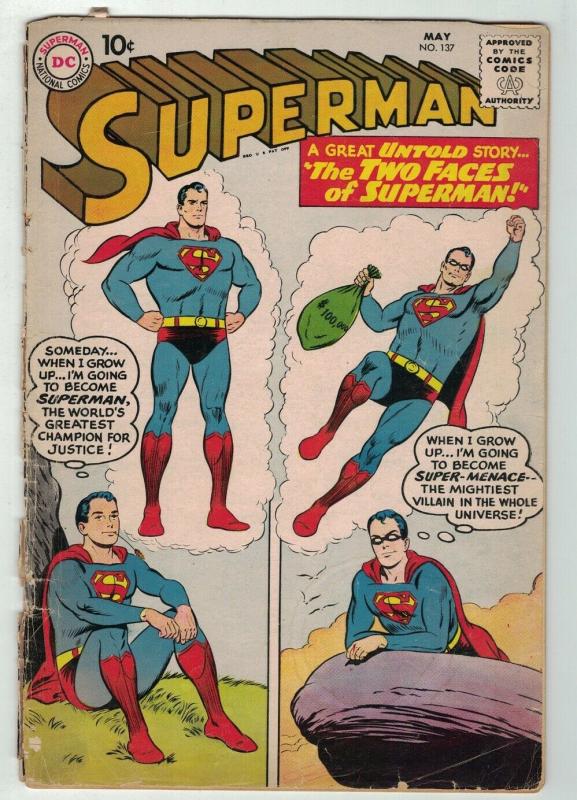 SUPERMAN (1939-1986) 137  GOOD1959 