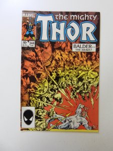Thor #344 Direct Edition (1984) 1st appearance of Malekith VF+ condition