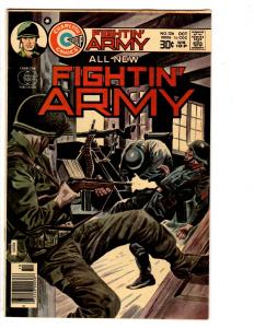 5 Fightin' Army Charlton Comic Books # 125 126 127 128 131 War Comics J129