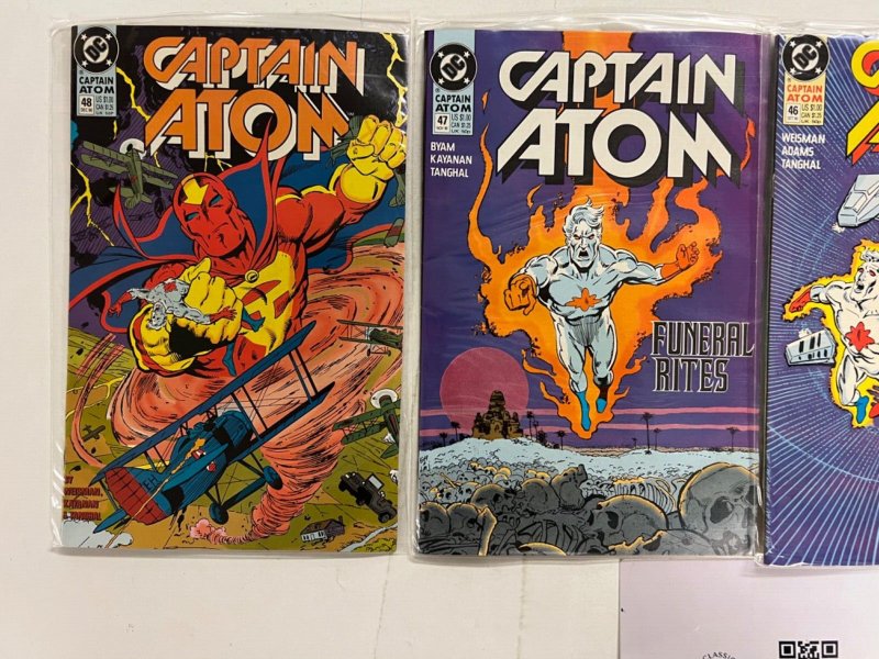 4 Captain Atom DC Comic Books # 45 46 47 48 Flash Batman Superman Robin 1 JS59
