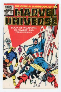 Official Handbook of the Marvel Universe #15 (1984) VF
