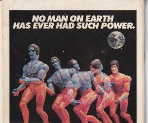 World’s Finest Comics # 300 The Justice League ad The Outsiders Unite !