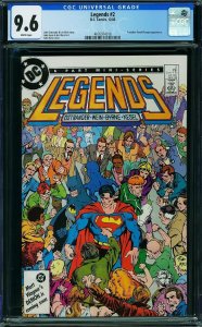 Legends #2 (1986) CGC 9.6 NM+