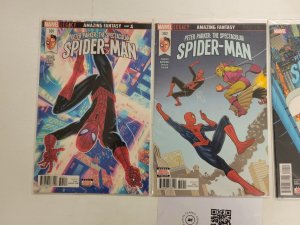 3 Peter Parker Spectacular Spider-Man Marvel Comic Books #300 301 302 28 TJ43