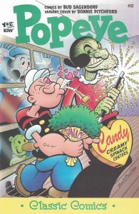 Popeye Classics Ongoing #52 1:10 Retailer Incentive Variant By Donnie Pitchford 