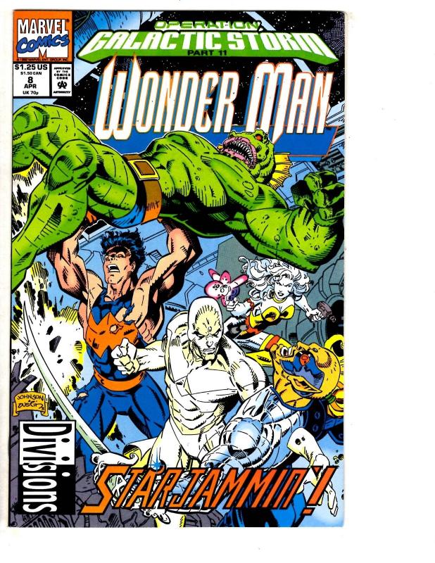9 Wonder Man Marvel Comic Books # 2 3 4 5 6 7 8 9 10 Avengers Beast Hawkeye MS10
