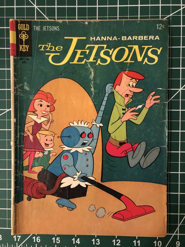 Jetsons #16, 21, 34, 35 Gold Key issues Fair condition