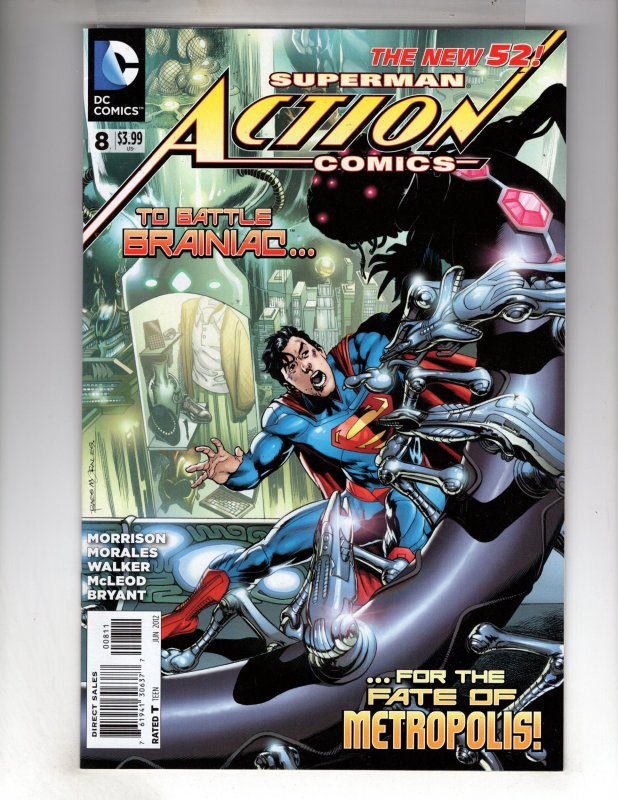 Action Comics #8 (2012)  FLAT-RATE SHIPPING! See More!    / ECA12x