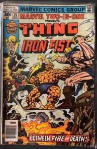 Marvel Two-in-One #25 Regular Edition (1977) Iron Fist 