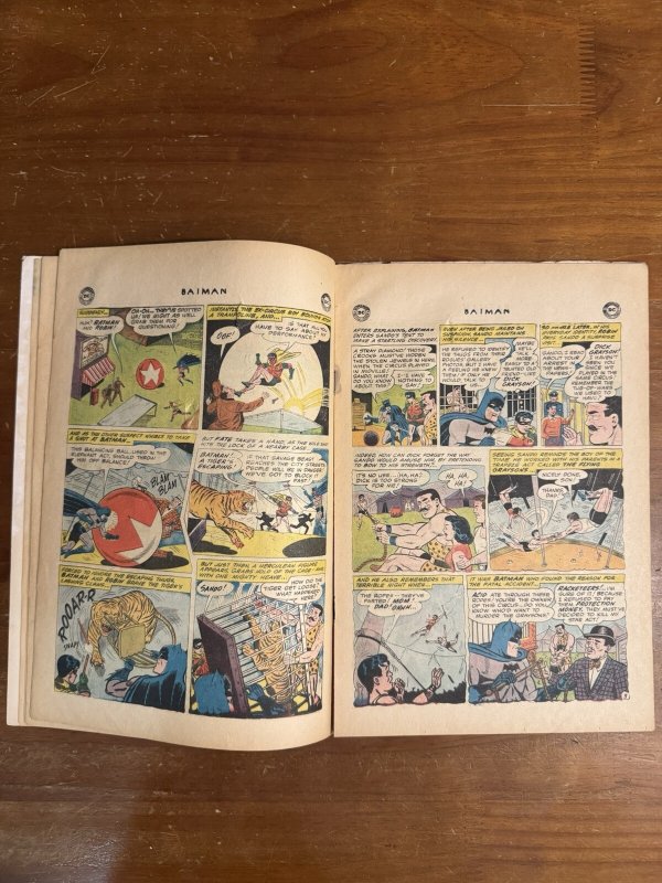 Batman #129 (DC Comics 1960) [GD/VG] “Web Of The Spinner” ? Robin Origin Retold