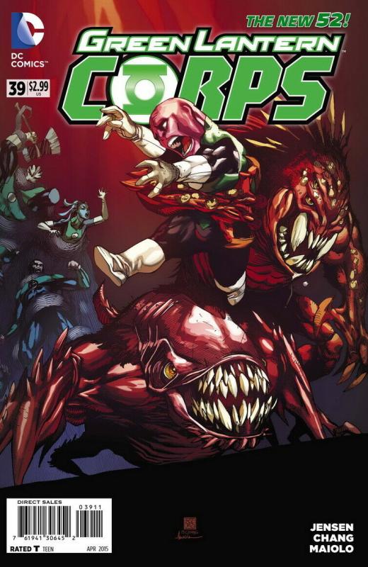 GREEN LANTERN CORPS (2011 DC) #39 NM- A21222