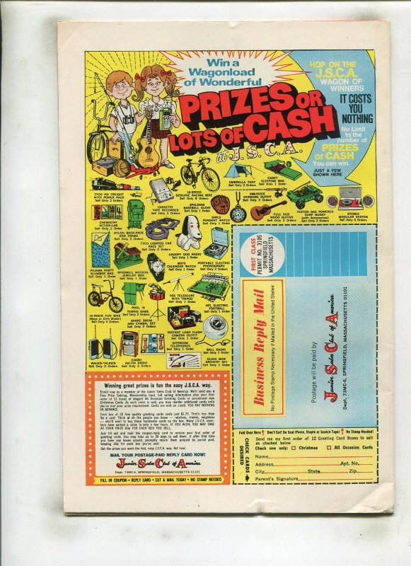 SUB-MARINER #66 (9.0) RISE, THOU KILLER WHALE!! 1973