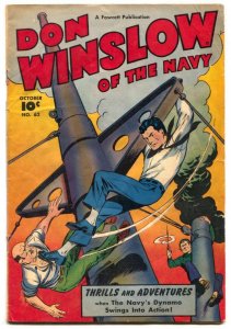 Don Winslow #62 1948- Fawcett Golden Age VG