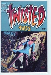 TWISTED TALES #1 - 9.2 - WP -  Corben Cover & Story