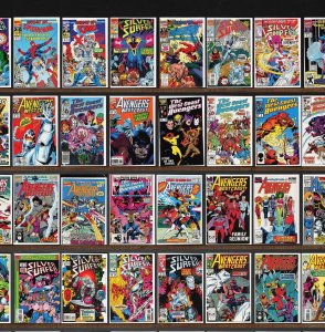Huge Lot 150+ Comics with Avengers West Coast, Quasar & More!