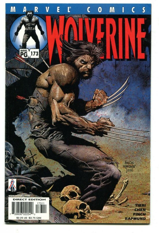 Wolverine 173 NM+ 9.6 X-Men Marvel 2002 Uncertified 5643