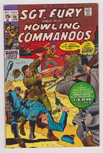 From Marvel Comics! Sgt. Fury! Issue #86!