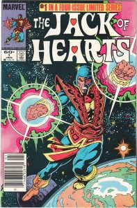 Jack of Hearts #1, 2, 3, 4 (1984) Complete set!