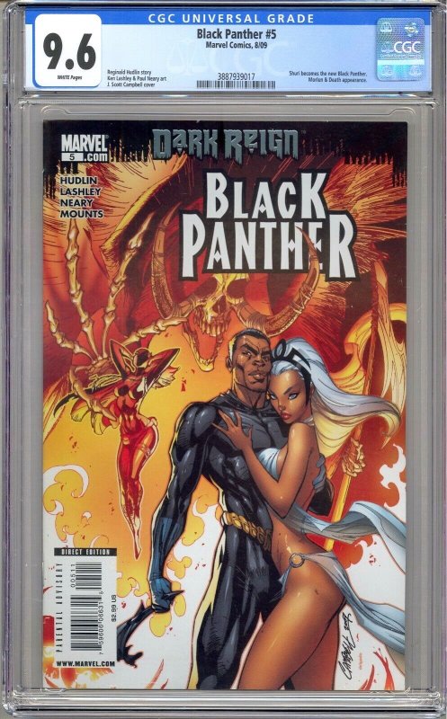 Black Panther #5 (2009) CGC 9.6 Giveaway