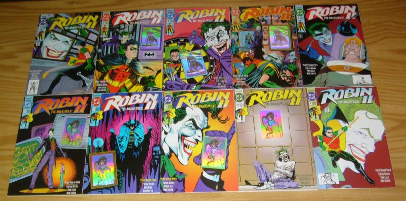 Robin II: the Joker's Wild #1-4 VF/NM complete series + (10) variants  batman 14