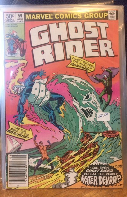 Ghost Rider #59 Newsstand Edition (1981)