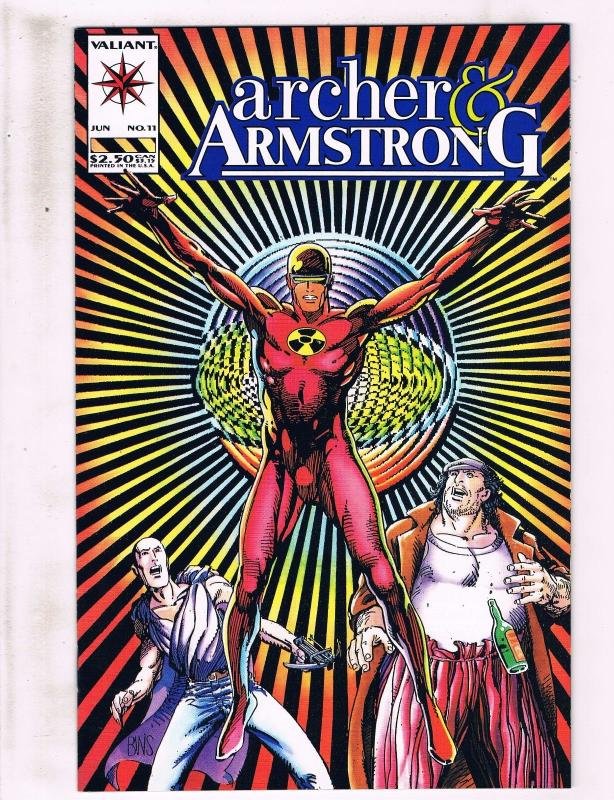 Lot Of 9 Archer & Armstrong Valiant Comic Books # 9 11 13 14 16 17 18 19 20 HJ4