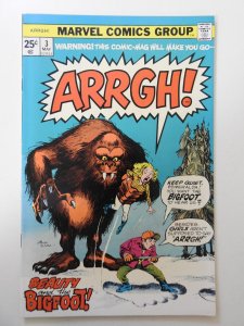 Arrgh! #3 (1975) VF- Condition!