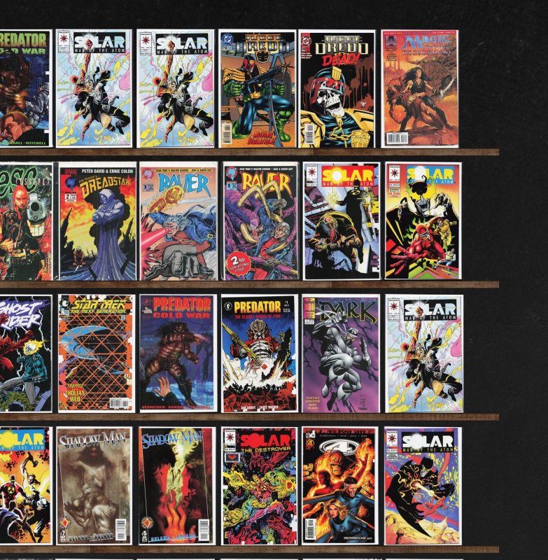 Huge Lot 150+ Comics with Megaton Man, Youngblood, Brigade, Judge Dredd & More!