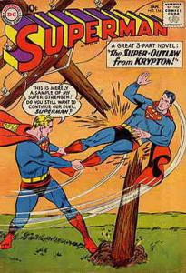 Superman (1st Series) #134 VG ; DC | low grade comic January 1960 Super-Outlaw