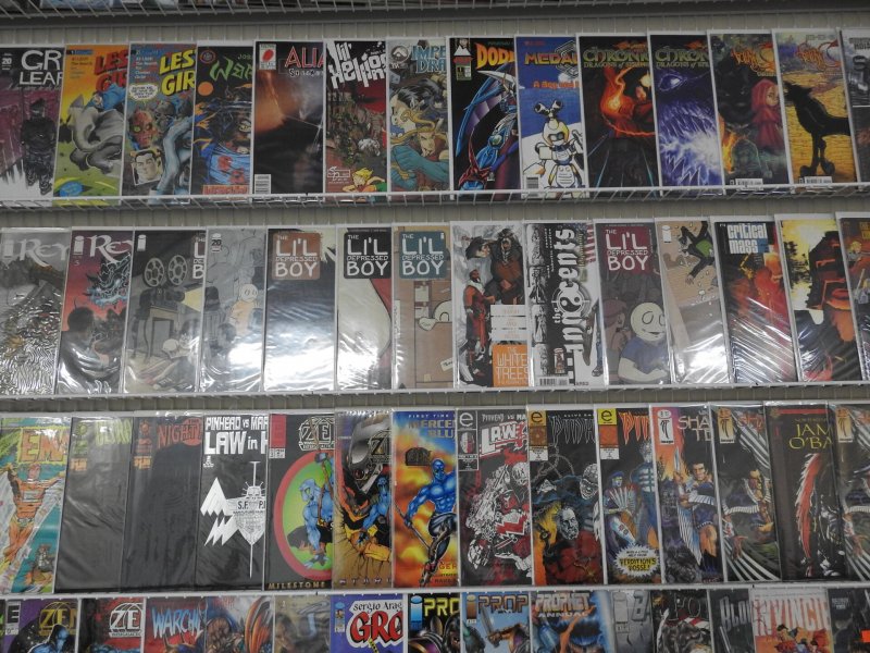 Huge Lot 130 Comics W/ Li'l Boy, CVS, Invincible, Evil Ernie+ Avg VF-NM ...