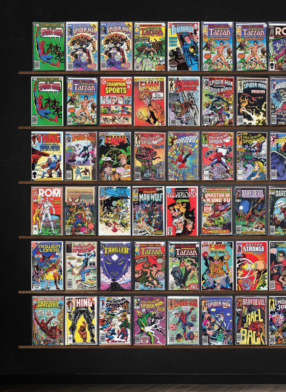 Huge Lot 120+ Comics with The Spectacular Spider-Man, Daredevil, Tarzan & More!
