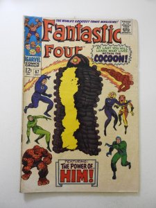Fantastic Four #67 (1967) VG Condition 1st appearance of Him (Warlock)!