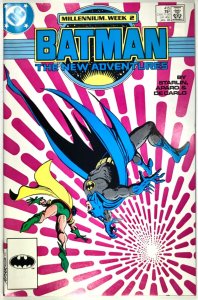 BATMAN Comic Issue 415 — Millennium Crossover — 1988 DC Universe VF+ Condition  