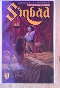 Sinbad #4 Malibu Comics (1990) FN+ 1st Print Comic Book