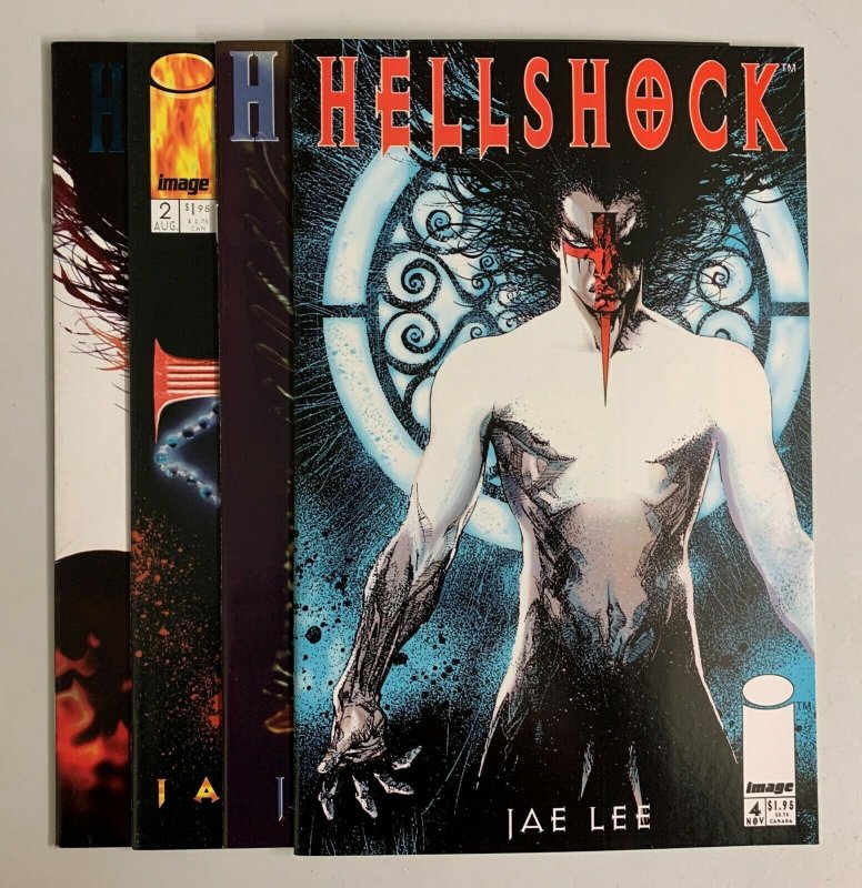 Hellshock #1-4 Set (Image 1994) 1 2 3 4 Jae Lee (8.5+) 