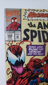 Amazing Spider-Man #380 Maximum Carnage Part 11 of 14 Storyline Marvel 1993