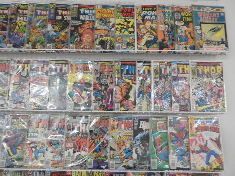 Huge Lot of 180+ Comics W/ Thor, Batman, Spider-Man! Avg. FN Condition!