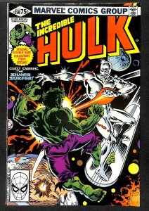 Incredible Hulk (1968) #250 FN+ 6.5 Silver Surfer! Marvel Comics