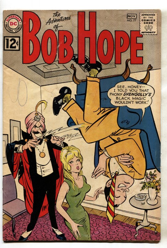 Adventures of Bob Hope #77 1962- DC-Magician cover-DC-comic book