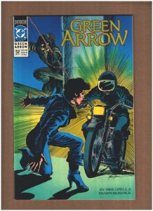 Green Arrow #52 DC Comics 1991 Mike Grell NM- 9.2