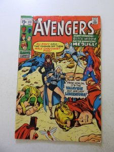 The Avengers #83 1st appearance Valkyrie and The Lady Liberators VG see desc