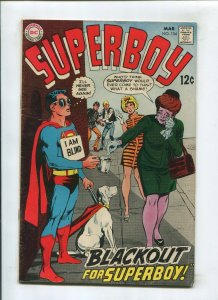 SUPERBOY #154 (4.5) BLACKOUT! 1969