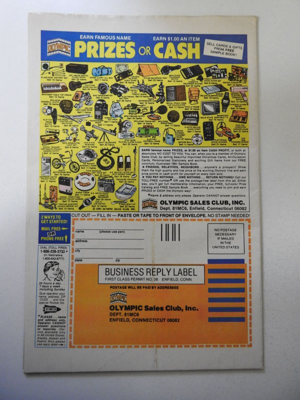 The Spectacular Spider-Man #58 (1981) FN Condition