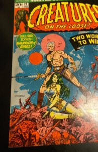 Creatures on the Loose #21 (1973) steranko bondage issue