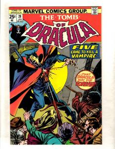 Tomb Of Dracula # 28 VF/NM Marvel Comic Book Vampire Blade Monster Horror JL15