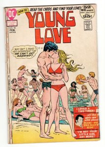 Young Love #92 1972-DC-African-Americans-swimsuits Giant Issue-Rare-G