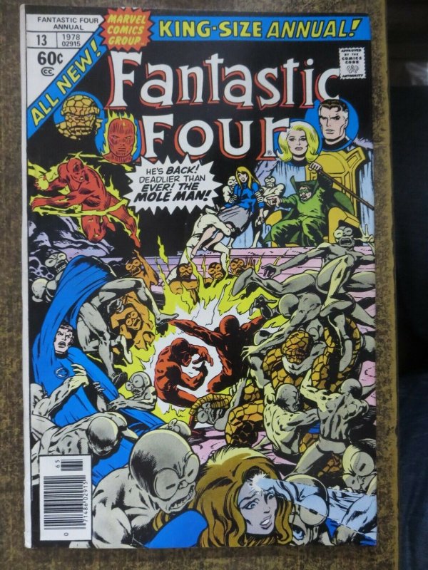 FANTASTIC FOUR ANN 13 VG+ 11/1978 Marvel COMICS BOOK