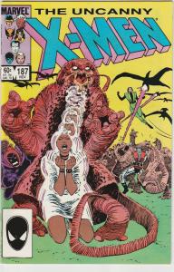 4 The Uncanny X-Men Marvel Comic Books # 184 185 186 187 Wolverine Cyclops WM6