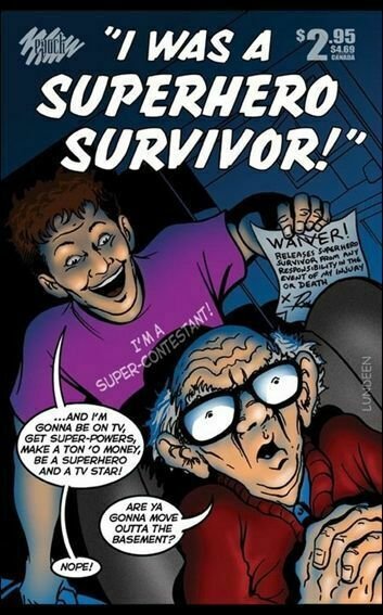 I Was A Superhero Survivor #1 VF/NM; Epoch | save on shipping - details inside