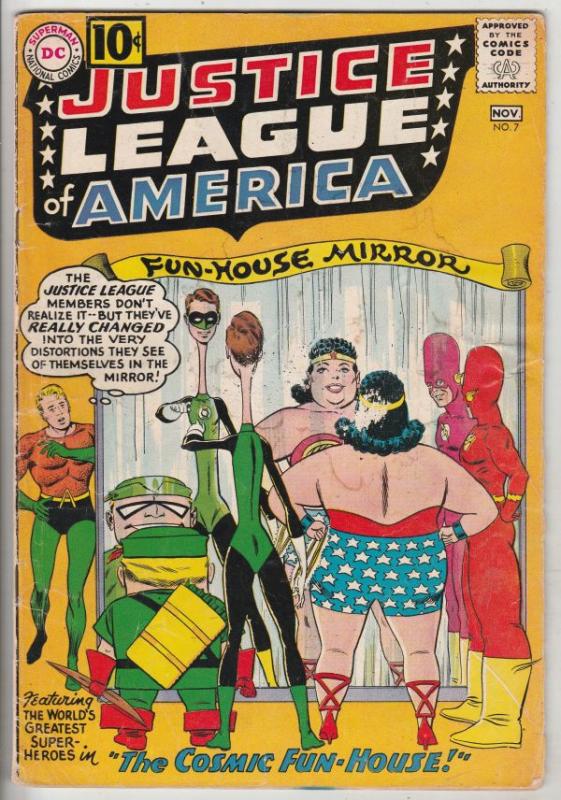 Justice League of America #7 (Nov-61) VG Affordable-Grade Justice League of A...